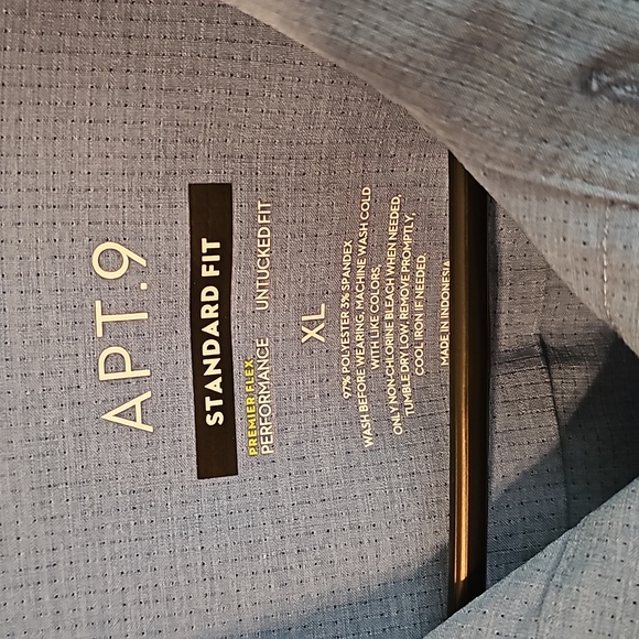 Apt 9, short sleeved, button down, shirt - Picture 2 of 4